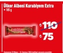 Ülker Albeni Kurabiyem Extra 185G
