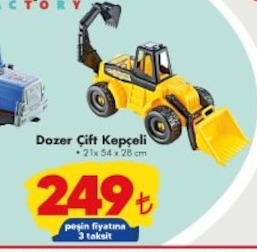 Dozer Çift Kepçeli 21X54X28 Cm