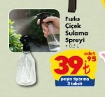 Fısfıs Çiçek Sulama Spreyi 0,5 L