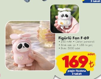Figürlü Fan F-69