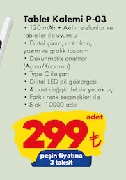 Tablet Kalemi P-03