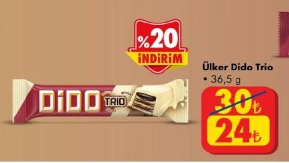 Ülker Dido Trio 36,5G