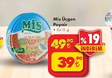 Mis Üçgen Peynir 8X15G