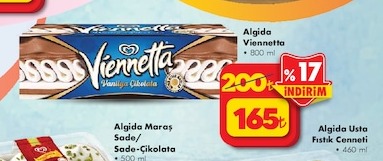 Algida Viennetta Vanilla Chocolate 800 Ml