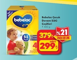 Bebeklac Çocuk Devam Sütü 400G