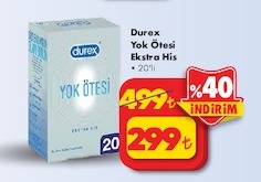 Durex Yok Ötesi Ekstra His 20'Li