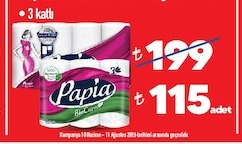 Papia Biocomfort 3 Katlı Tuvalet Kağıdı 8'Li
