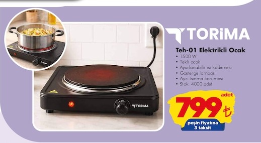 Torima Teh-01 Elektrikli Ocak 1 Adet