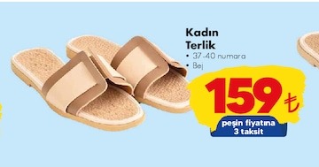 Kadın Terlik 37-40 Numara