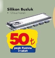 Silikon Buzluk 12 Buz Haneli