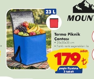 Termo Piknik Çantası 23 L
