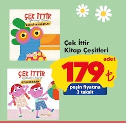 Çek İttir Kitap Çeşitleri