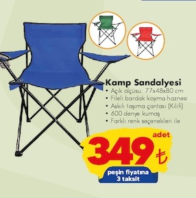 Kamp Sandalyesi 77X48X80 Cm