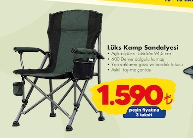 Lüks Kamp Sandalyesi