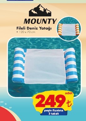 Mounty Fileli Deniz Yatağı 120X70 Cm