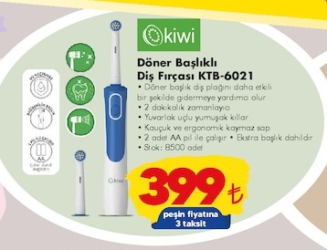Döner Başlıklı Diş Fırçası Ktb-6021