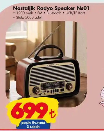 Nostaljik Radyo Speaker Ns01