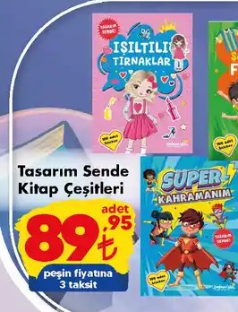 Tasarım Sende Kitap Çeşitleri
