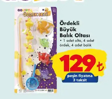 Gokidy Ördekli Büyük Balık Oltası Seti