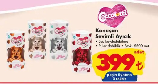 Coccobatti Konuşan Sevimli Ayıcık