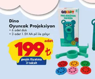 Dino Oyuncak Projeksiyon