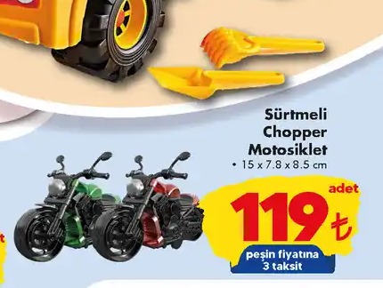 Sürtmeli Chopper Motosiklet