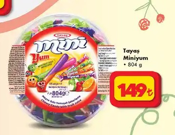 Tayaş Mini Yum Yum 804G