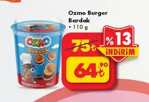 Ozmo Burger Bardak 110G