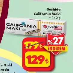 Sushida California Maki 140G