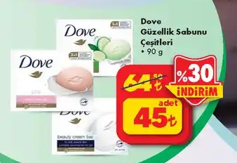 Dove Güzellik Sabunu Çeşitleri 90G