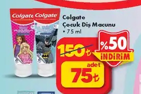 Colgate Çocuk Diş Macunu 75Ml