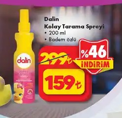 Dalin Kolay Tarama Spreyi 200Ml