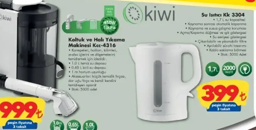 Kiwi Su Isıtıcı Kk 3304