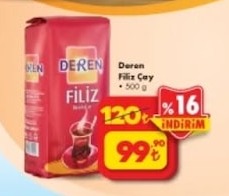 Deren Filiz Çay 500G