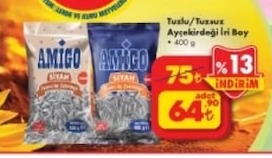 Amigo Ayçekirdeği İri Boy 400G