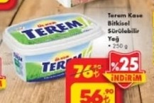 Ülker Terem Bitkisel Sürülebilir Yağ 250G