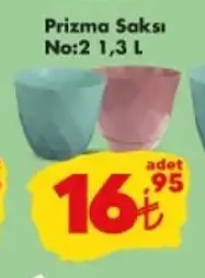 Prizma Saksı No:2 1,3 L