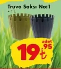 Truva Saksı No:1 1 L