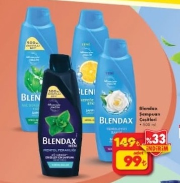 Blendax Şampuan Çeşitleri 500 Ml