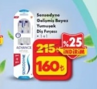 Sensodyne Gelişmiş Beyaz Yumuşak Diş Fırçası 1+1
