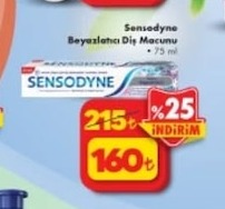 Sensodyne Beyazlatıcı Diş Macunu 75 Ml