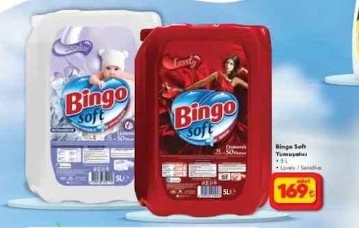Bingo Soft Yumuşatıcı 5L
