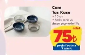 Cam Tas Kase 10 Cm