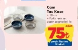 Cam Tas Kase 10 Cm