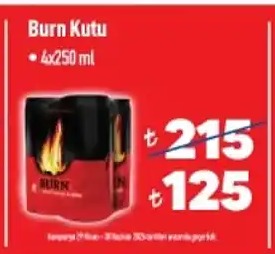 Burn Kutu 4X250Ml