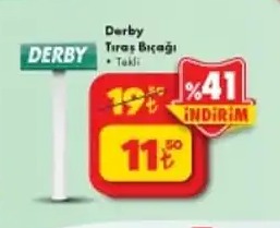 Derby Tıraş Bıçağı Tekli