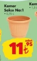 Kemer Saksı No:1 0,70 L