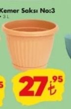 Kemer Saksı No:3 3L