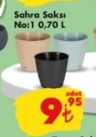 Sahra Saksı No:1 0,70 L
