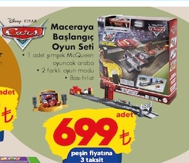 Disney Pixar Cars Maceraya Başlangıç Oyun Seti